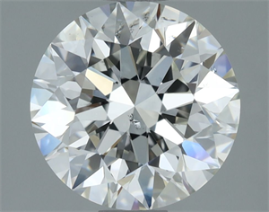 Picture of Natural Diamond 1.80 Carats, Round with Excellent Cut, G Color, SI1 Clarity and Certified by IGI