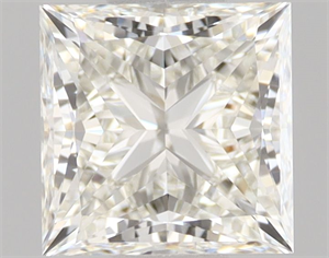 Picture of Natural Diamond 1.01 Carats, Princess with  Cut, H Color, VVS2 Clarity and Certified by IGI