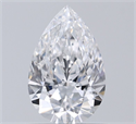 Natural Diamond 0.61 Carats, Pear with  Cut, D Color, SI1 Clarity and Certified by GIA