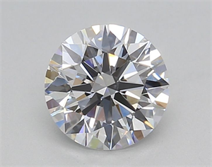 Picture of Lab Grown Diamond 1.04 Carats, Round with Ideal Cut, D Color, VVS2 Clarity and Certified by IGI