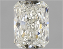 Natural Diamond 1.22 Carats, Radiant with  Cut, J Color, VVS2 Clarity and Certified by GIA