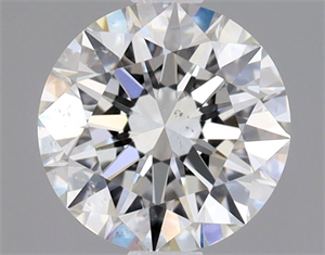 Picture of Natural Diamond 0.71 Carats, Round with Excellent Cut, G Color, SI2 Clarity and Certified by GIA