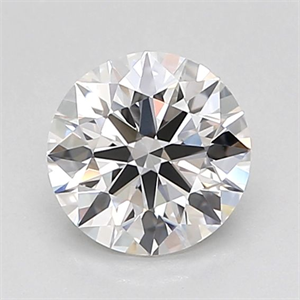 Picture of Lab Grown Diamond 1.03 Carats, Round with Ideal Cut, D Color, VVS2 Clarity and Certified by IGI
