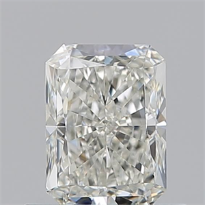 Picture of Natural Diamond 0.70 Carats, Radiant with  Cut, J Color, VVS1 Clarity and Certified by GIA