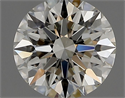 Diamante Natural 0.50 quilates, Redondo , Color H, claridad VVS2 y certificado IGI