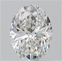 Natural Diamond 1.20 Carats, Oval with  Cut, E Color, SI2 Clarity and Certified by GIA