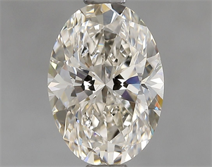 Picture of Natural Diamond 1.32 Carats, Oval with  Cut, L Color, SI1 Clarity and Certified by GIA