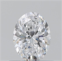 Diamante Natural 0.50 quilates, Ovalado , Color D, claridad VS1 y certificado GIA