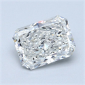 Diamante Natural 1.50 quilates, Radiante , Color H, claridad SI1 y certificado GIA