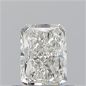 Natural Diamond 0.50 Carats, Radiant with  Cut, I Color, VS1 Clarity and Certified by GIA