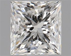 Picture of Natural Diamond 0.70 Carats, Princess with  Cut, J Color, VS1 Clarity and Certified by GIA