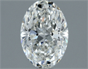 Natural Diamond 1.21 Carats, Oval with  Cut, G Color, VVS2 Clarity and Certified by IGI
