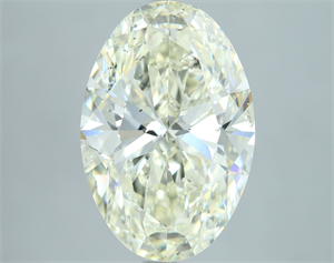 Picture of Natural Diamond 5.05 Carats, Oval with  Cut, L Color, SI2 Clarity and Certified by IGI