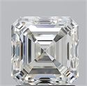 Natural Diamond 2.02 Carats, Asscher with  Cut, J Color, VS1 Clarity and Certified by GIA