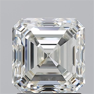 Picture of Natural Diamond 2.02 Carats, Asscher with  Cut, J Color, VS1 Clarity and Certified by GIA