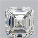 Natural Diamond 2.02 Carats, Asscher with  Cut, J Color, VS1 Clarity and Certified by GIA