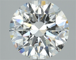 Picture of Natural Diamond 2.01 Carats, Round with Excellent Cut, G Color, VVS1 Clarity and Certified by GIA