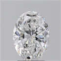 Diamante Natural 2.01 quilates, Ovalado , Color D, claridad SI2 y certificado GIA