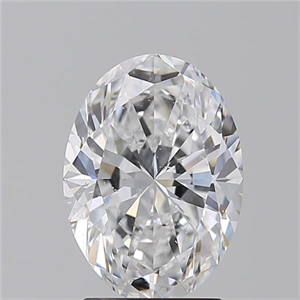 Foto Diamante Natural 2.01 quilates, Ovalado , Color D, claridad SI2 y certificado GIA de