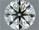 Diamante Natural 0.70 quilates, Redondo , Color J, claridad VVS1 y certificado IGI