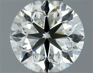 Foto Diamante Natural 0.70 quilates, Redondo , Color J, claridad VVS1 y certificado IGI de