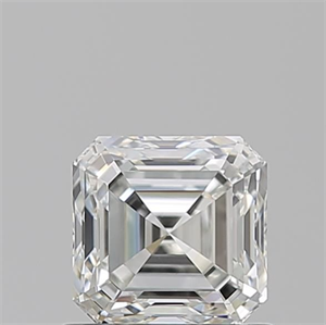Foto Diamante Natural 0.90 quilates, Asscher , Color H, claridad VVS1 y certificado GIA de