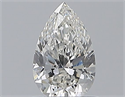 Natural Diamond 0.59 Carats, Pear with  Cut, G Color, VS2 Clarity and Certified by GIA