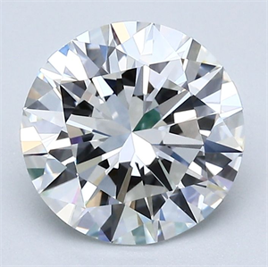 Foto Diamante Natural 2.02 quilates, Redondo , Color F, claridad VVS2 y certificado GIA de