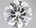 Del inventario de diamantes de laboratorio, 7.03 quilates, Redondo , Color F, claridad SI1 y certificado IGI