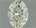 Diamante Natural 1.30 quilates, Ovalado , Color K, claridad SI2 y certificado IGI