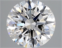 Natural Diamond 3.19 Carats, Round with Excellent Cut, D Color, VS1 Clarity and Certified by GIA