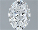 Diamante Natural 0.52 quilates, Ovalado , Color E, claridad VS1 y certificado GIA
