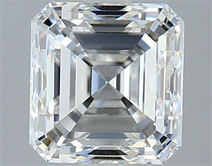 Picture of Natural Diamond 1.50 Carats, Asscher with  Cut, E Color, VS1 Clarity and Certified by GIA