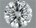 Natural Diamond 1.50 Carats, Round with Excellent Cut, K Color, I1 Clarity and Certified by GIA