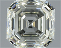 Natural Diamond 1.01 Carats, Asscher with  Cut, L Color, VVS2 Clarity and Certified by GIA