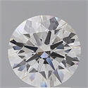 Del inventario de diamantes de laboratorio, 2.10 quilates, Redondo , Color E, claridad VVS2 y certificado IGI