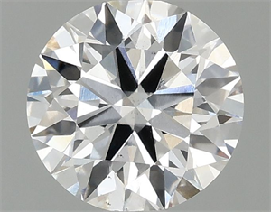 Picture of Lab Grown Diamond 1.34 Carats, Round with Ideal Cut, E Color, VS2 Clarity and Certified by IGI