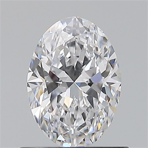 Picture of Natural Diamond 0.70 Carats, Oval with  Cut, D Color, VS1 Clarity and Certified by GIA