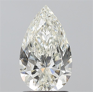 Foto Diamante Natural 1.50 quilates, De pera , Color I, claridad VS2 y certificado GIA de