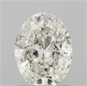 Diamante Natural 1.51 quilates, Ovalado , Color I, claridad I1 y certificado IGI