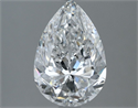 Natural Diamond 2.02 Carats, Pear with  Cut, E Color, VS2 Clarity and Certified by GIA