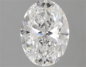 Picture of Natural Diamond 1.20 Carats, Oval with  Cut, D Color, VS1 Clarity and Certified by GIA