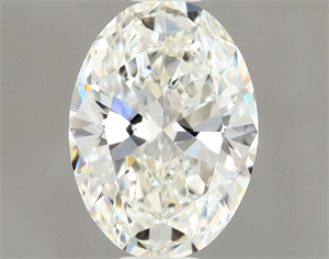 Picture of Natural Diamond 0.50 Carats, Oval with  Cut, G Color, VVS2 Clarity and Certified by GIA