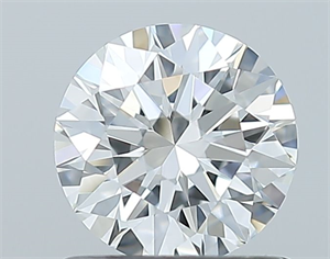 Foto Diamante Natural 0.80 quilates, Redondo , Color F, claridad SI1 y certificado GIA de