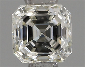 Foto Diamante Natural 0.50 quilates, Asscher , Color H, claridad SI2 y certificado IGI de