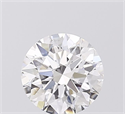 Lab Grown Diamond 1.41 Carats, Round with Ideal Cut, D Color, VVS2 Clarity and Certified by IGI
