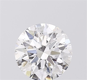 Picture of Lab Grown Diamond 1.41 Carats, Round with Ideal Cut, D Color, VVS2 Clarity and Certified by IGI