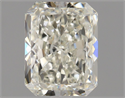 Natural Diamond 1.50 Carats, Radiant with  Cut, K Color, VVS2 Clarity and Certified by GIA