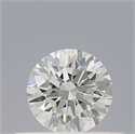 Diamante Natural 0.41 quilates, Redondo , Color H, claridad VVS1 y certificado IGI