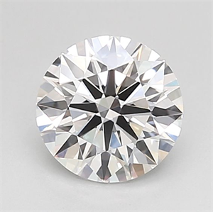 Picture of Lab Grown Diamond 1.03 Carats, Round with Ideal Cut, D Color, VVS2 Clarity and Certified by IGI